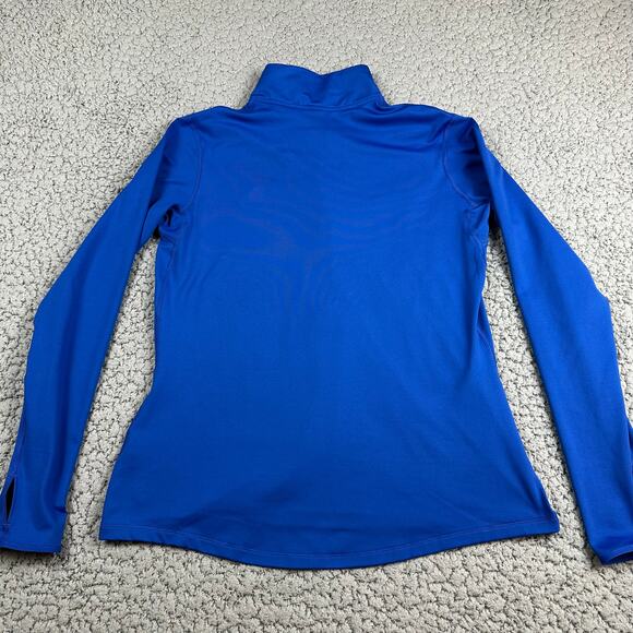Kentucky Wildcats (UK) Shirt Womens XL Blue Quarter Zip Pullover Dri-FIT Nike T - Picture 5 of 9